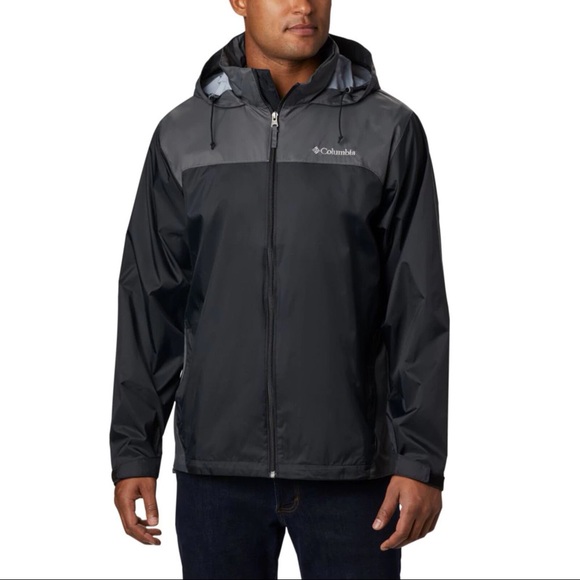 Columbia Other - Columbia Black and Grey Men’s Rain Windbreaker